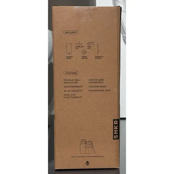 HydroJug 24oz SS Hydro SHKR Bottle with Lid, FROST